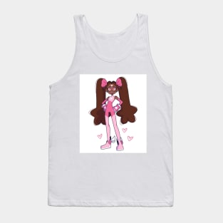 Evie The Robot Girl Tank Top